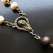Wooden Rosary: . Holy Rosary Handmade with Wood and Bone - Sacred Vow. Handmade Rosaries by Gilliauna