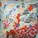 FREE U.S. SHIPPING Set of Two 26x26 inch Designer Pillow Covers - Alexander Henry, Koto. Pillow Case, Cushion Cover, Pillow Cover.