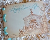 Bridal Shower Invitation Fairytale Happily Ever After Vintage Storybook Style Set of Ten