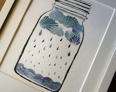 Storm Catcher - 8x10 Watercolor Print