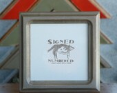 5x5 Square Picture Frame in Double Cove Style and Color OF YOUR CHOICE
