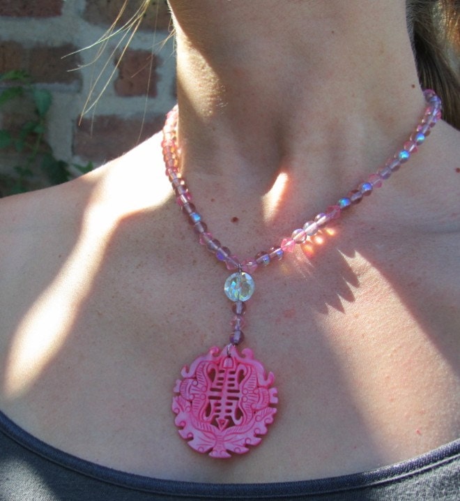 Pink Necklace