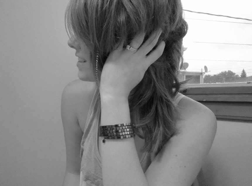 Hematite Star Bracelet