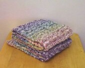 Scarf Crocheted Multi Colored