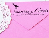 Custom Self Inking Stamp (I Love Birds). Personalize Return Address Stamp, Wedding Stamp, RSVP, Like me on Facebook (P1024)