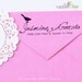 Custom Self Inking Stamp (I Love Birds). Personalize Return Address Stamp, Wedding Stamp, RSVP, Like me on Facebook (P1024)