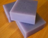 LAVENDER SOAP, Glycerin Soap Enriched with Aloe Vera, square