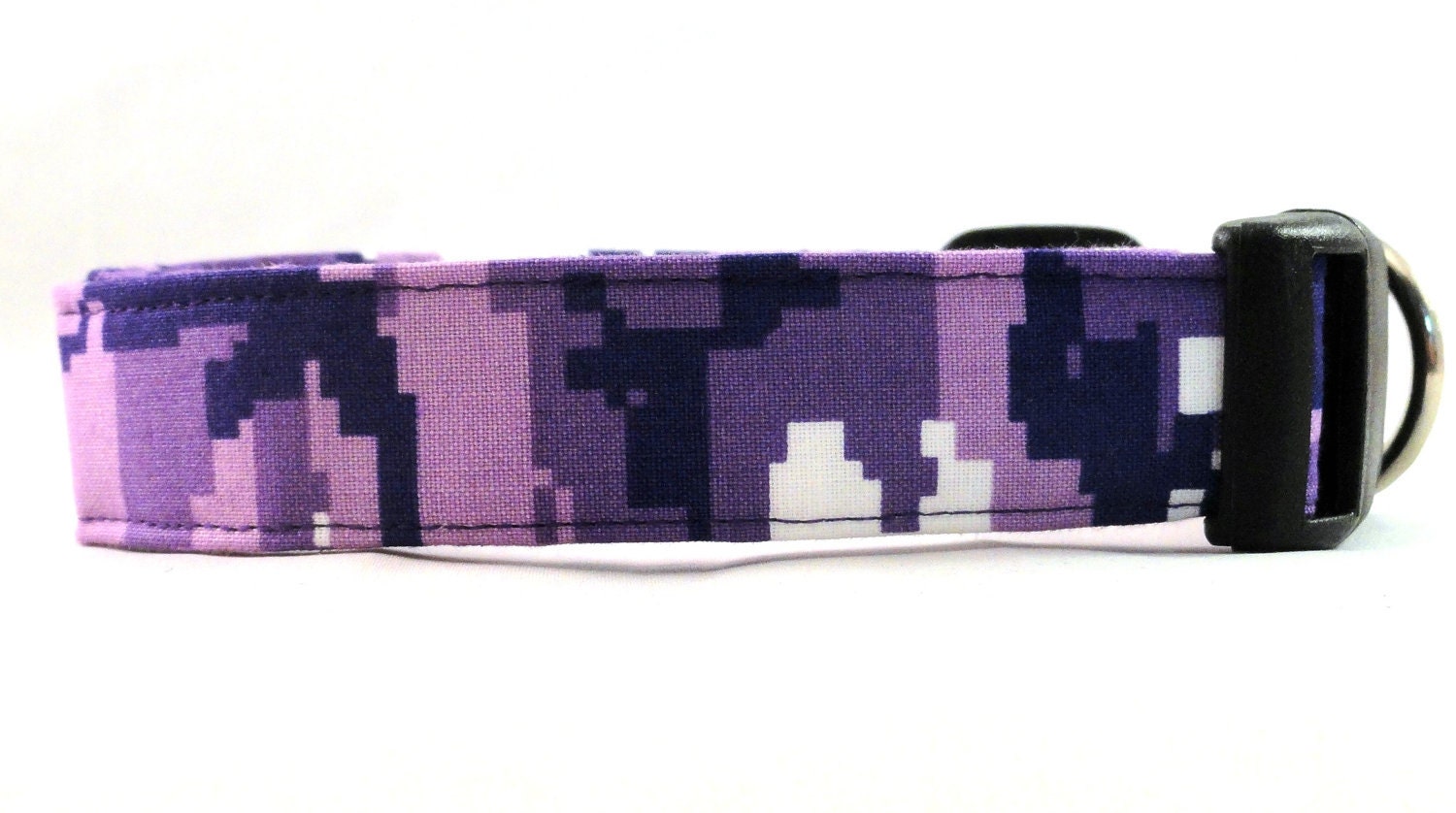 Awesome Purple Digital Camo Dog Collar Lilac Camouflage