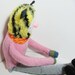 Tiger Doll in Pink Sweater