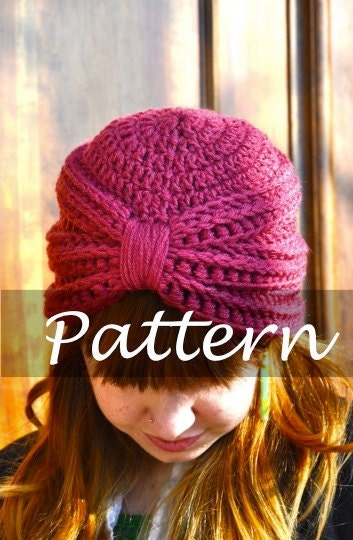CROCHET PATTERN for The Crochet Turban