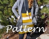 KNIT PATTERN for The Striped Skirt
