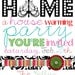 Home Sweet Home Housewarming Invite (20 printed 5 by 7)