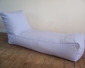 LOUNGER BEANBAG Made to order in a fabric of your choice