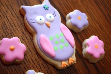 Owl Cookie Favors - Party Owl, Night Owl