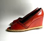 Vintage Shoes, 1960s 1970s Wedges by Pappagallo