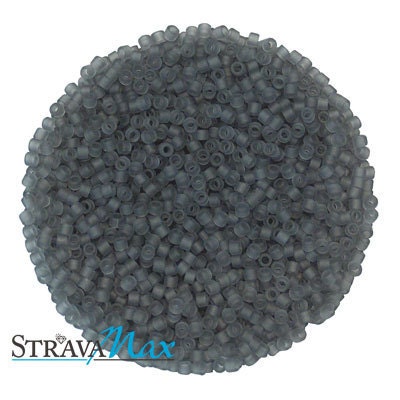 Grey Matte 11/0 DB-0749 Miyuki Delicas Seed Beads 10 Gram Bag approx 2000 Beads