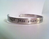 The Last Enemy to be Destroyed is Death Harry Potter Bracelet