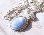 Blue On Blue-Necklace  R 9523