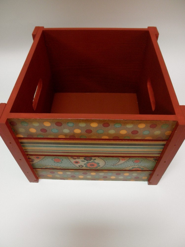 Reserved - The Big Top - Distressed Storage Crate