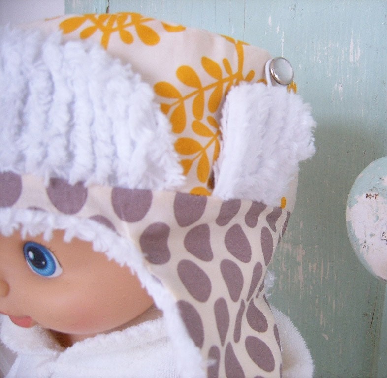 Hat Pattern - PDF - Chenille Lined Winter Hat