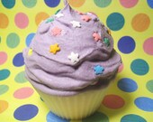 Large Birthday Cake Cupcake Soy Candle