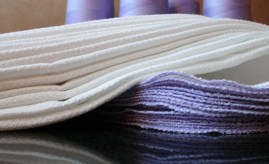 Unpaper Towels with Lavender Edges - Set of 12