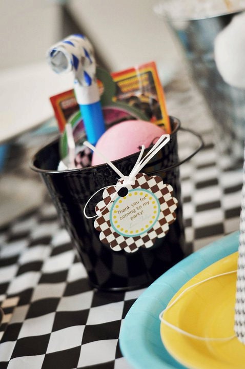 Monster Truck Party Favor Thank You Tags - PRINTABLE - By A Blissful Nest Il_570xn