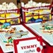Circus Carnival Big Top PRINTABLE Cupcake Toppers Party Circles - By A Blissful Nest