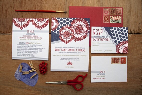 Josephine Wedding Invitation Suite