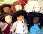 Custom 17 inch Waldorf inspired ALL VEGAN Doll