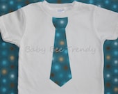 Made to Order... Neck Tie T-Shirt, Shortsleeve or Longsleeve -- 2T 3T 4T 5/6 7