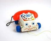FISHER PRICE Chatter Telephone 1961 - OopseeDaisies