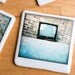 Polaroid Ceramic Coaster - Abandoned TV