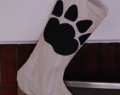 Custom Christmas Stocking Made from Recycled Sails