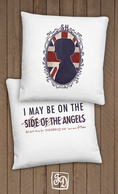 Sherlock cameo BBC SHERLOCK  pillow