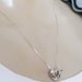devil heart necklace sterling silver pendant