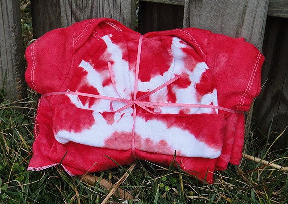 Little Valentine Red Baby Shower Gift Set for Baby Boy or Girl READY TO SHIP