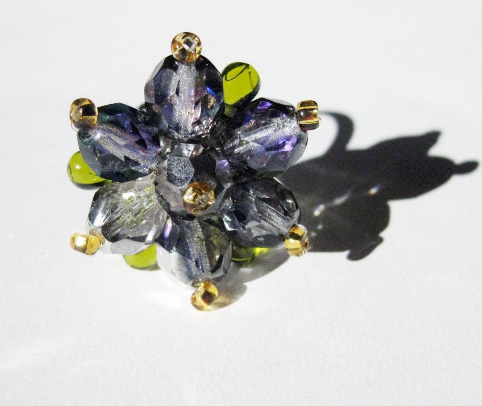 Blooming Heliothrope Ring - Spring Limited Edition