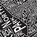 Urban Neighborhood Poster - San Diego INVERSE - 24 x 36