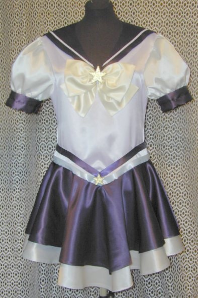 Eternal Sailor Scout Sailor Moon Costume Cosplay Adult Women's Plus Size 16 18 20 Venus Mars Jupiter Mercury Neptune Chibi Saturn Pluto