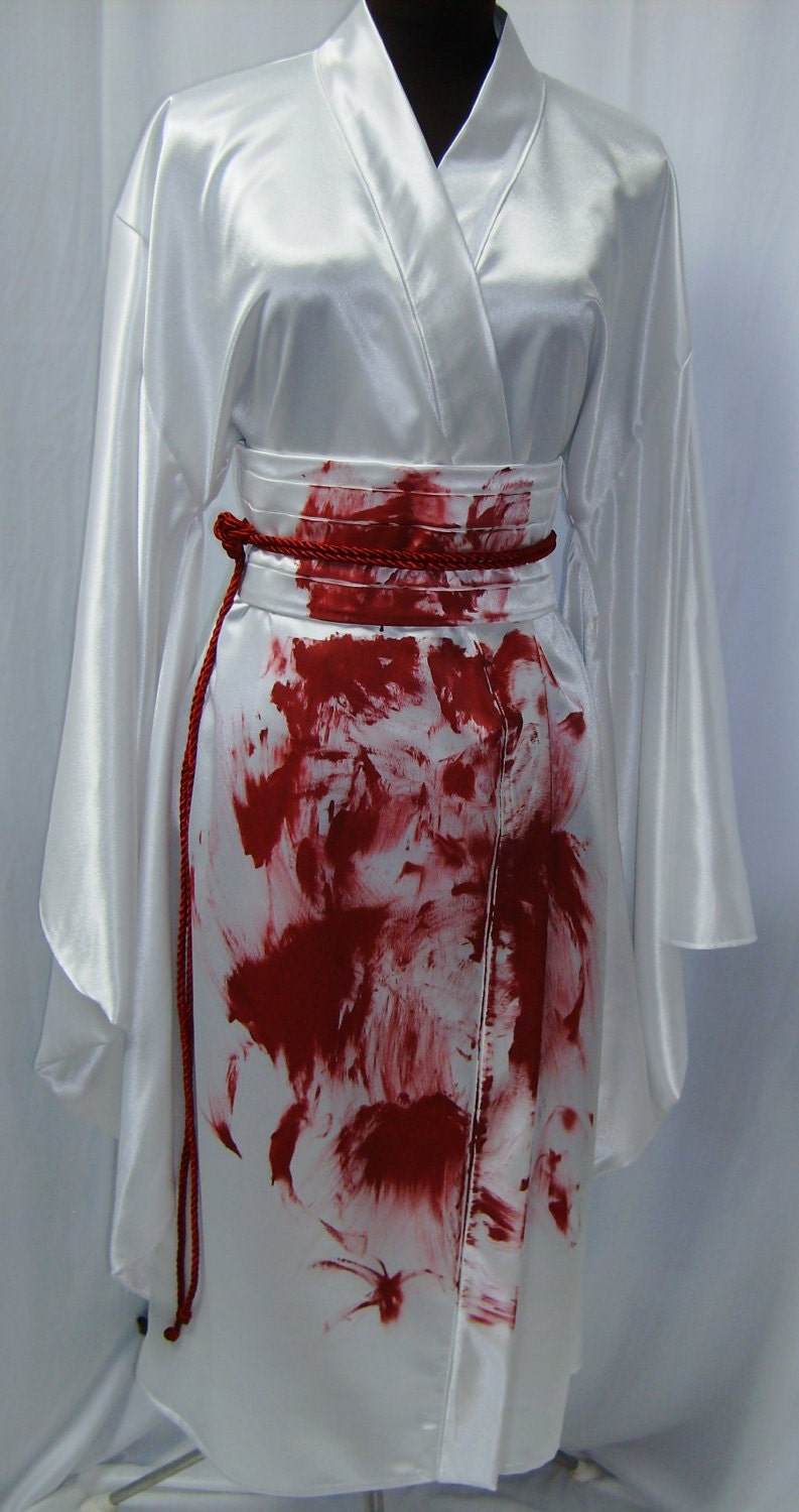 Sae Kurosawa Fatal Frame 2 Kimono Costume Cosplay Size 4 6 8 10 12 14