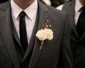 Balsa Flower Boutonniere