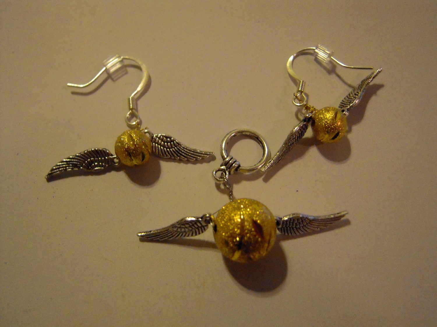 Golden Snitch Earrings
