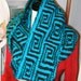 Knitting Pattern - Greek Key Cowl PDF
