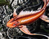 Koi by Shanna Trumbly-eco Paper Prints
