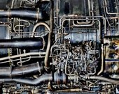 24x16 inch Fine Art Photography - Lockheed Blackbird, Abstract Aero Engine Close Up - Signed Limited Edition
