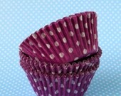 Purple Polka Dot Cupcake Liners (45) Il_170x135