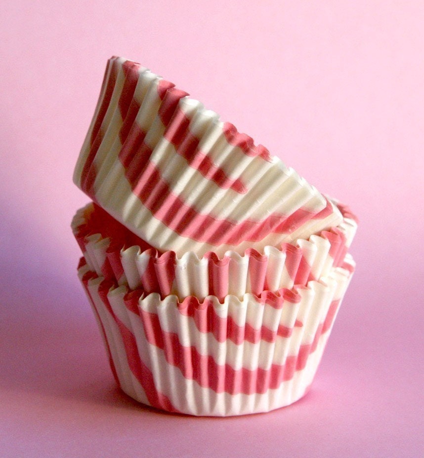 Pink and White Zebra Cupcake Liners (45) Il_170x135