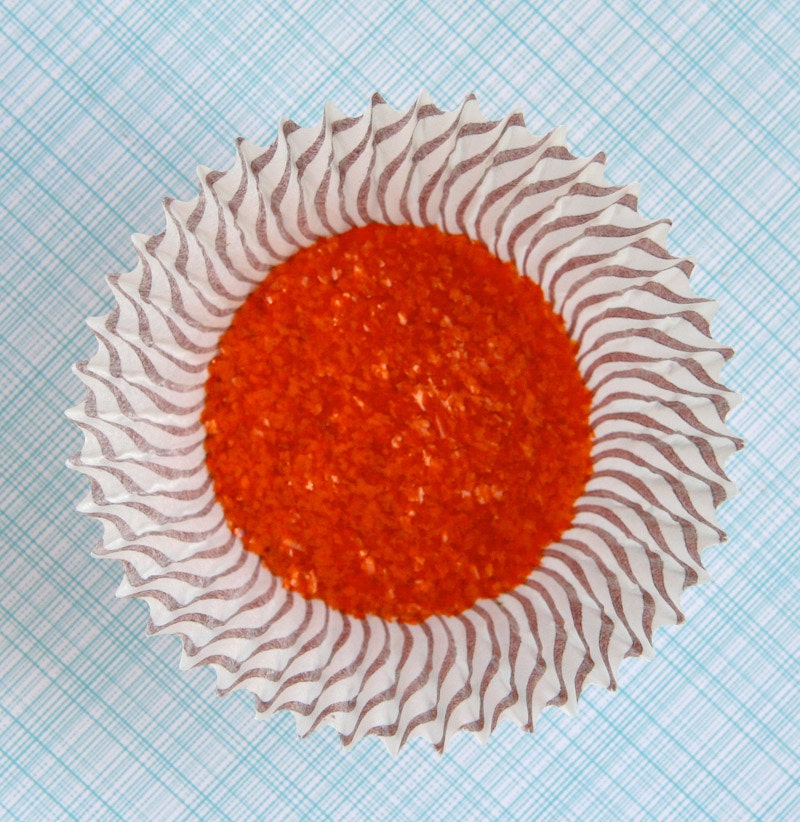 Orange Edible Glitter for Decorating Cupcakes, Cookies and Cakes (1/4 ounce) Il_170x135