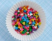 Rainbow Mini Heart Sprinkles for Decorating Cupcakes and Cookies (4 oz) Il_170x135
